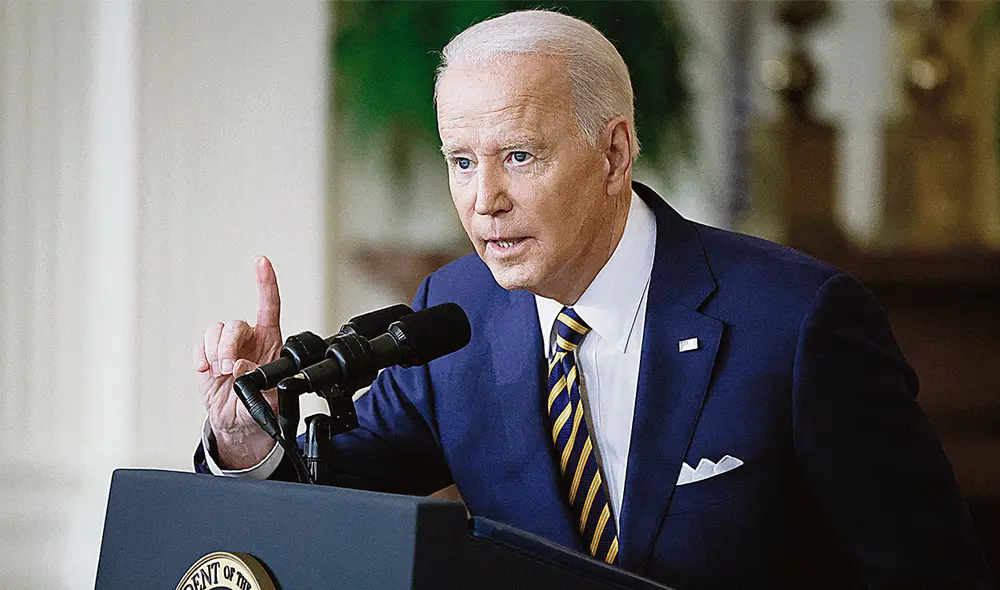 Rotundo. Presidente adelantó los detalles de lo que será su discurso del estado de la unión. Foto: AFP