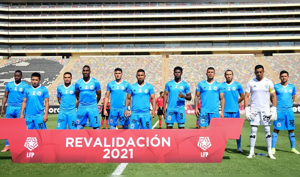 Binacional descendió a segunda división en el 2021 tras perder la revalidación. Foto: Twitter Deportivo Binacional