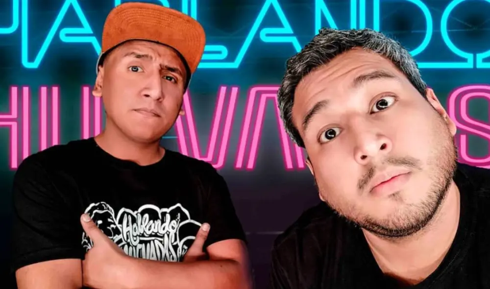 Jorge Luna y Ricardo Mendoza, conductores del programa Hablando huevadas. Foto: Instagram