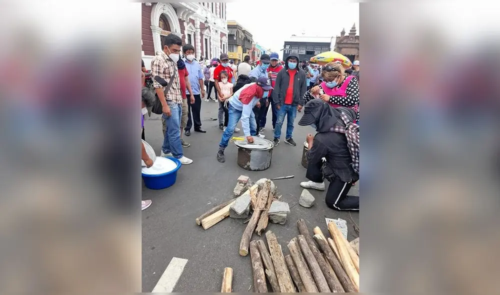 Si no son escuchados los trabajadores anunciaron que van a ir radicalizando sus medidas de protesta. Foto: Harold Obeso