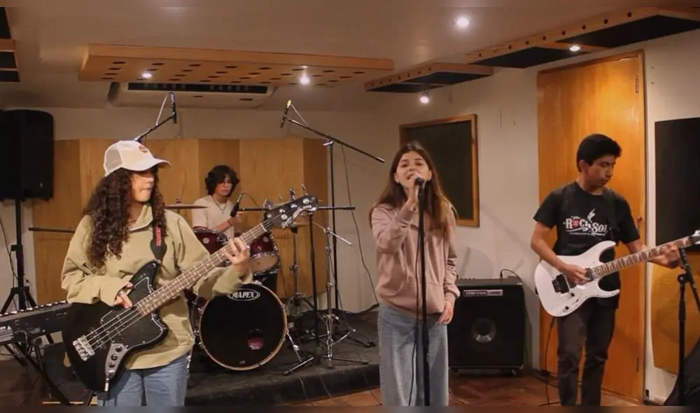 Tocar un instrumento reduce el estrés, según la directora de Rock es Cool. Foto: difusión