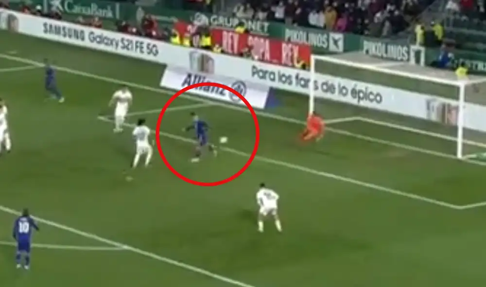 Isco Alarcón puso el 1-1 para el Real Madrid. Foto: captura DirecTV Sports Isco Alarcón puso el 1-1 para el Real Madrid. Foto: captura DirecTV Sports