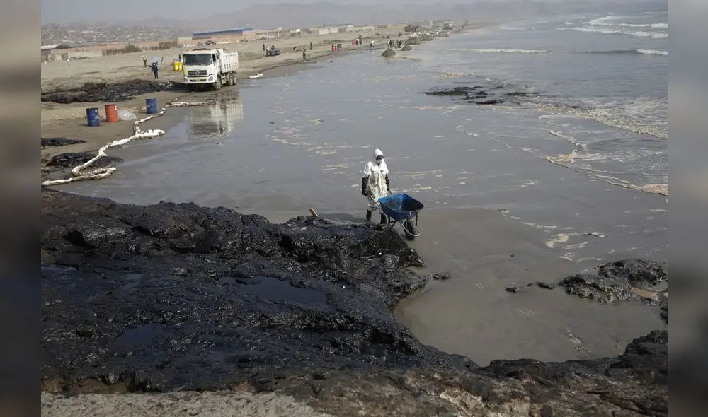 El petróleo afecta a la fauna en la Reserva Nacional Sistema de Islas, Islotes y Puntas Guaneras y en la Zona Reservada Ancón. Foto: Gerardo Marín/La República