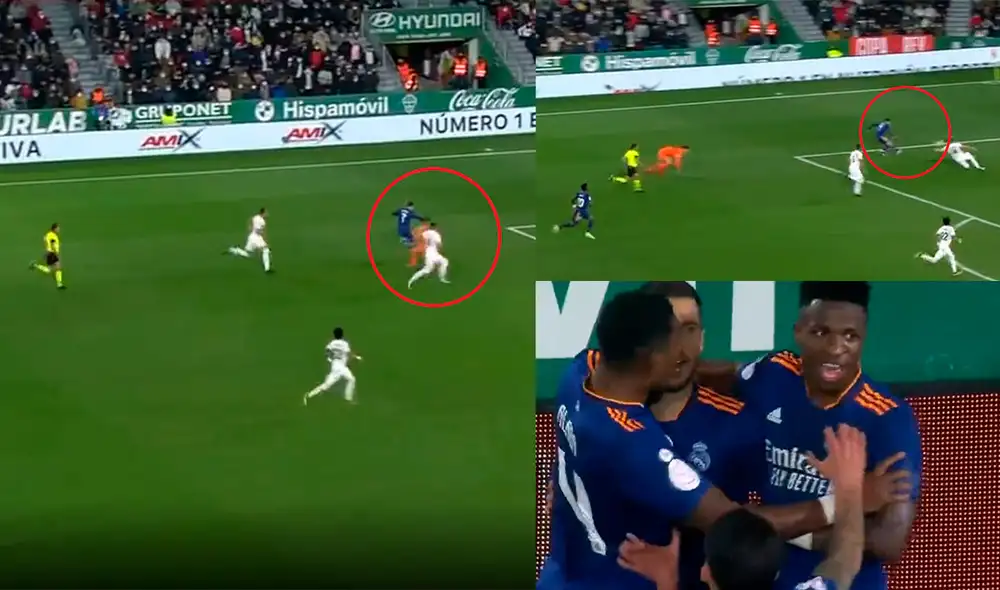 El belga le da el triunfo momentáneo a los merengues. Foto: captura/DirecTV Sports