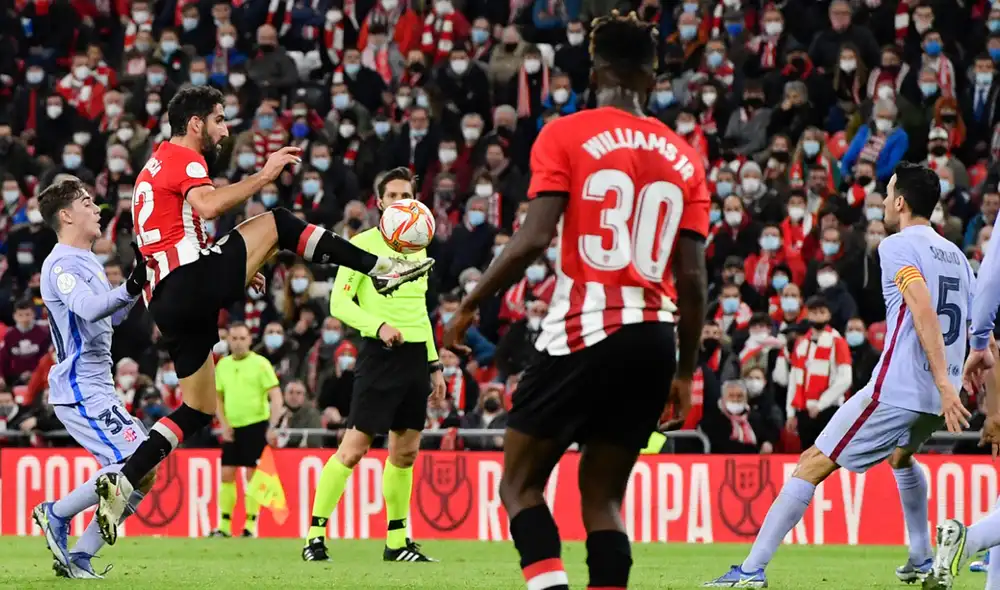 FC Barcelona vs. Athletic Bilbao se disputan un cupo a los cuartos de final de la Copa del Rey. Foto: @AthleticClub FC Barcelona vs. Athletic Bilbao se disputan un cupo a los cuartos de final de la Copa del Rey. Foto: @AthleticClub