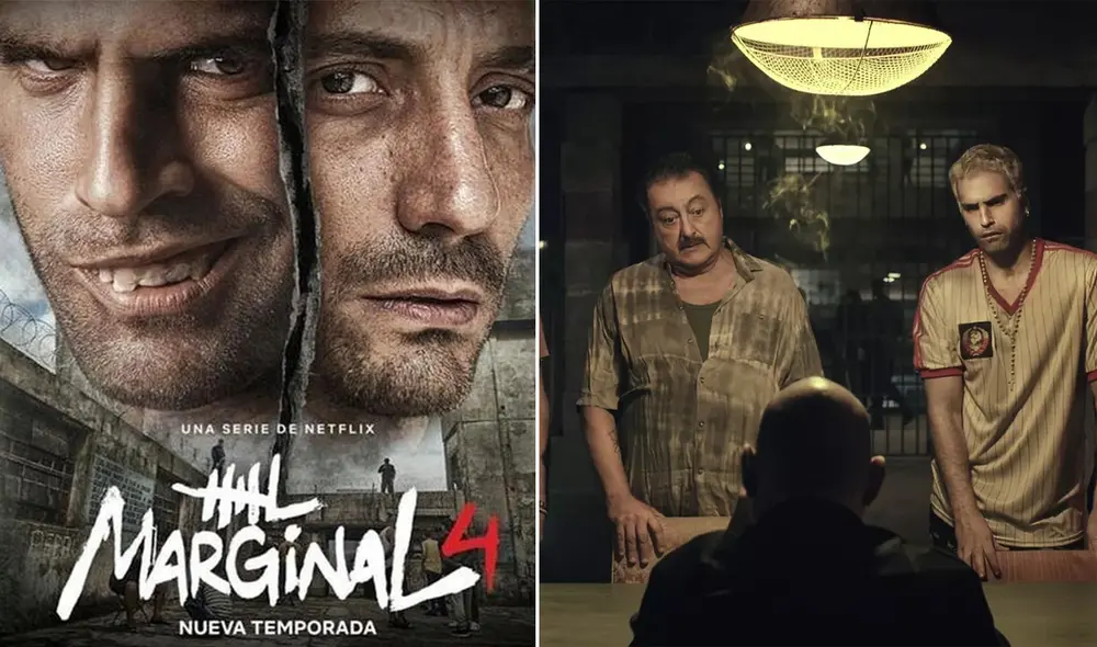 El marginal es una de las series más populares en Argentina. Foto: composición/Netflix