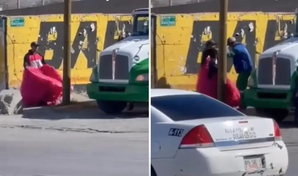 Los usuarios en las redes no dudaron en reaccionar al clip de @pacmangamer54 y varios halagaon el buen ánimo de los trabajdores de limpieza. Foto: captura de TikTok