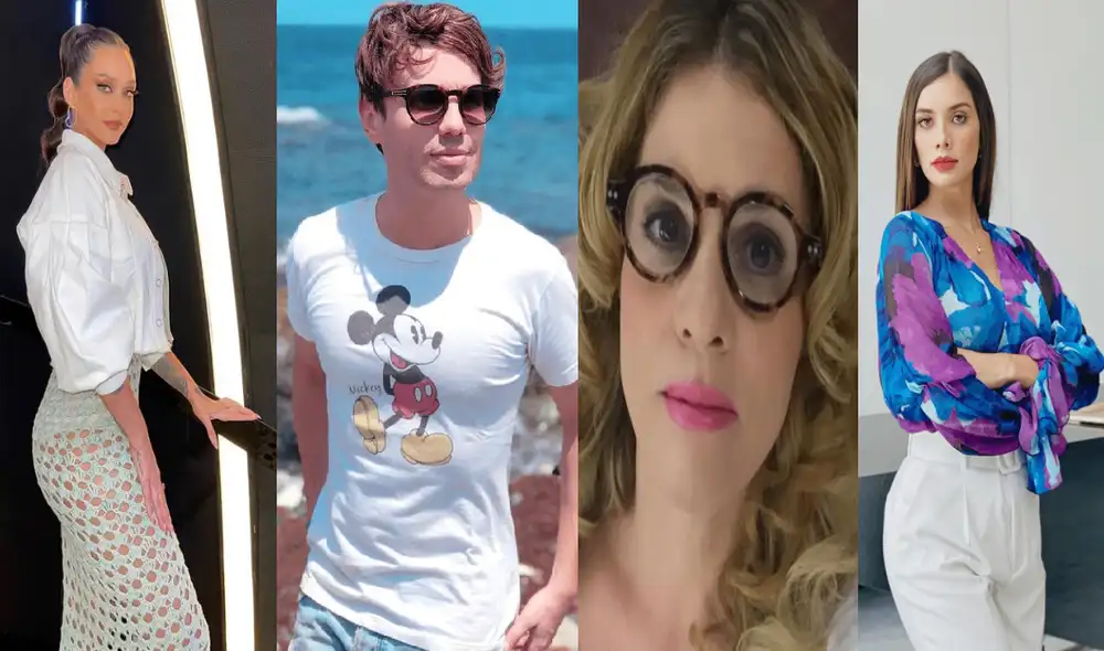 Janick Maceta, Bruno Pinasco, Johanna San Miguel y Korina Rivadeneira están molestos con el derrame de petróleo. Foto: Instagram/Janick Maceta/Bruno Pinasco/Johanna San Miguel/Korina Rivadeneira