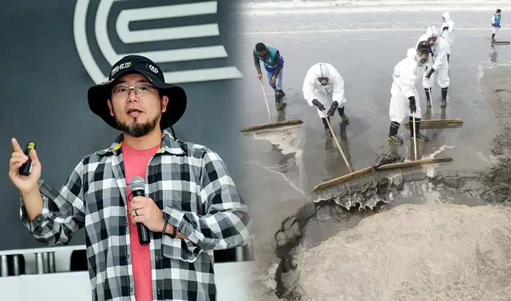 Organizaciones están apoyando en la descontaminación de las playas. Foto: difusión/La República Organizaciones están apoyando en la descontaminación de las playas. Foto: difusión/La República