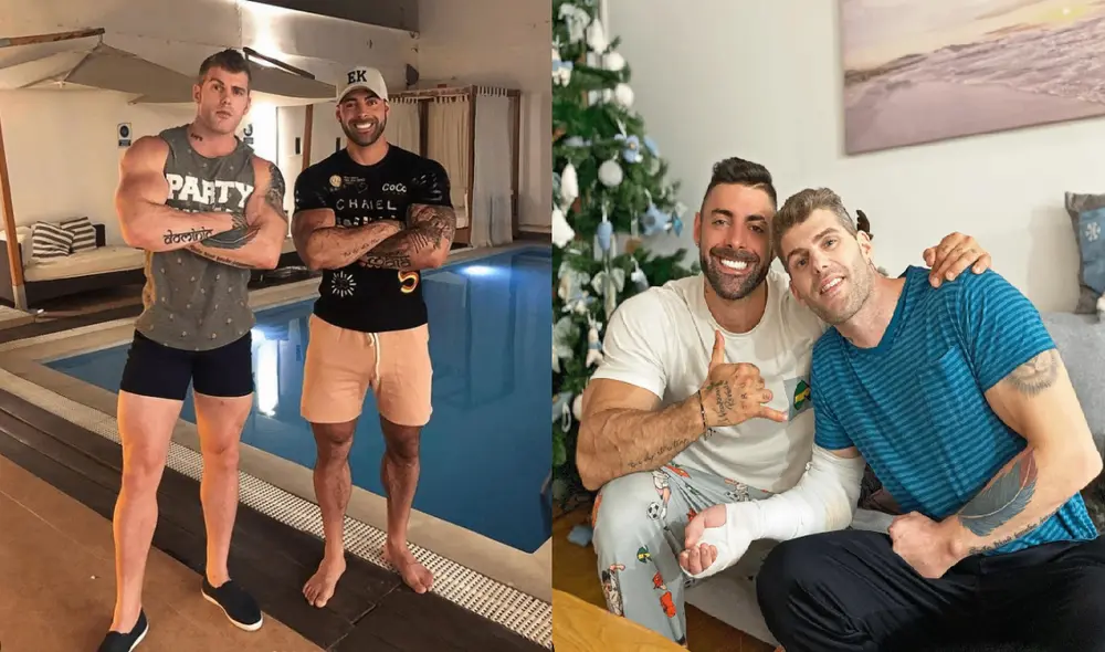 Sebastián Lizarzaburu y Greg Michel se amistaron. Foto: Sebastián Lizaezaburu/Greg Michel/Instagram