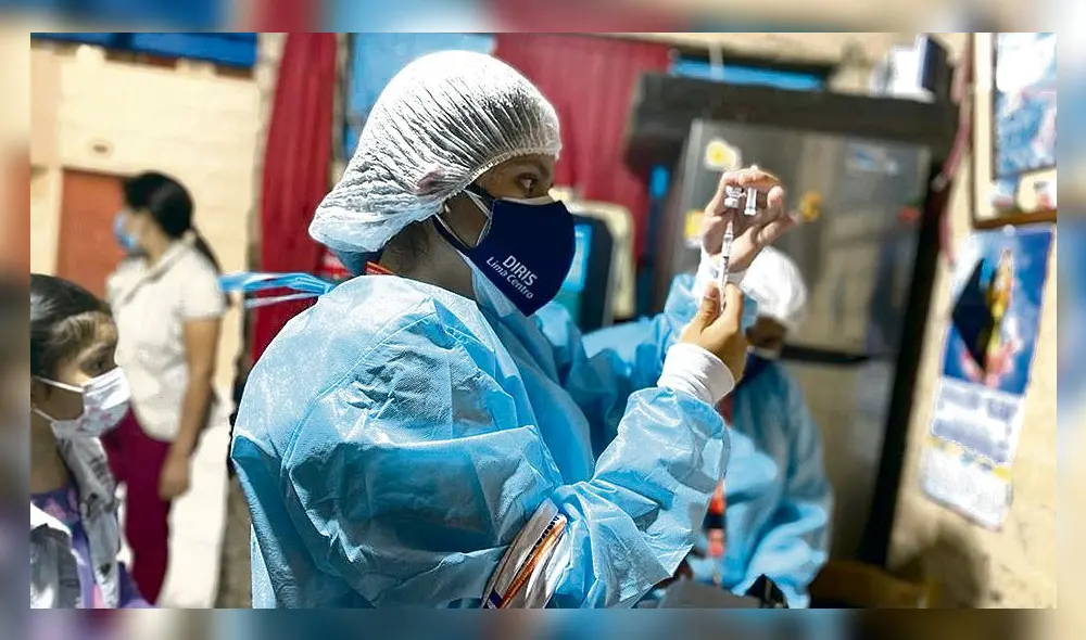 Menores. Se les vacunará a partir del jueves 27. Foto: La República Menores. Se les vacunará a partir del jueves 27. Foto: La República