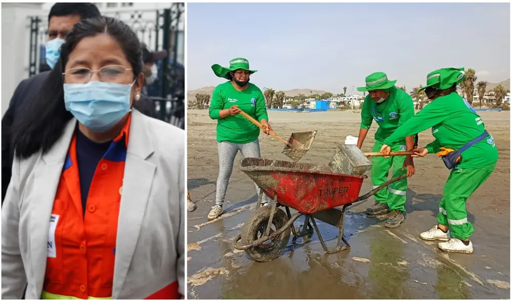 La exposición prolongada al petróleo puede provocar irritación en los ojos, piel y aparato respiratorio. Foto: composición LR/Carlos Contreras/Municipalidad de Comas