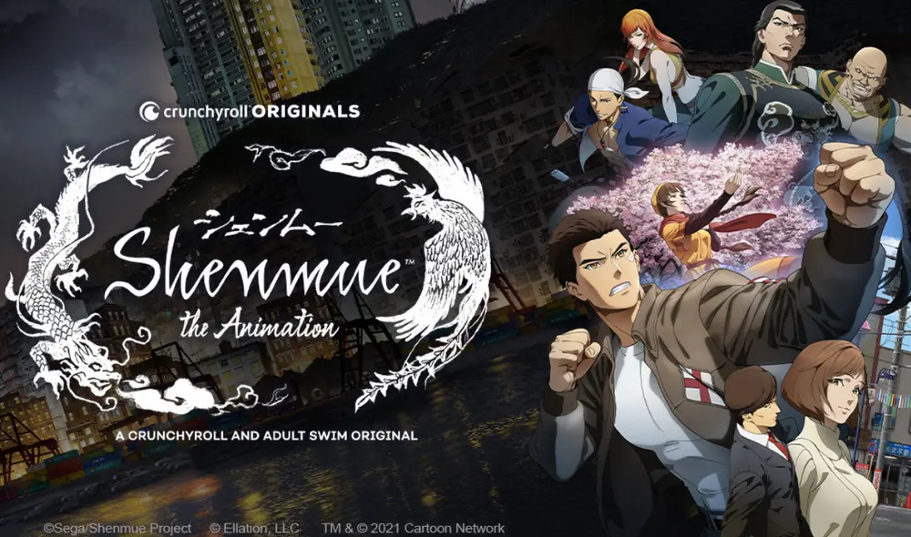 Shenmue the Animation será el nuevo anime original de Crunchyroll. Foto: Crunchyroll