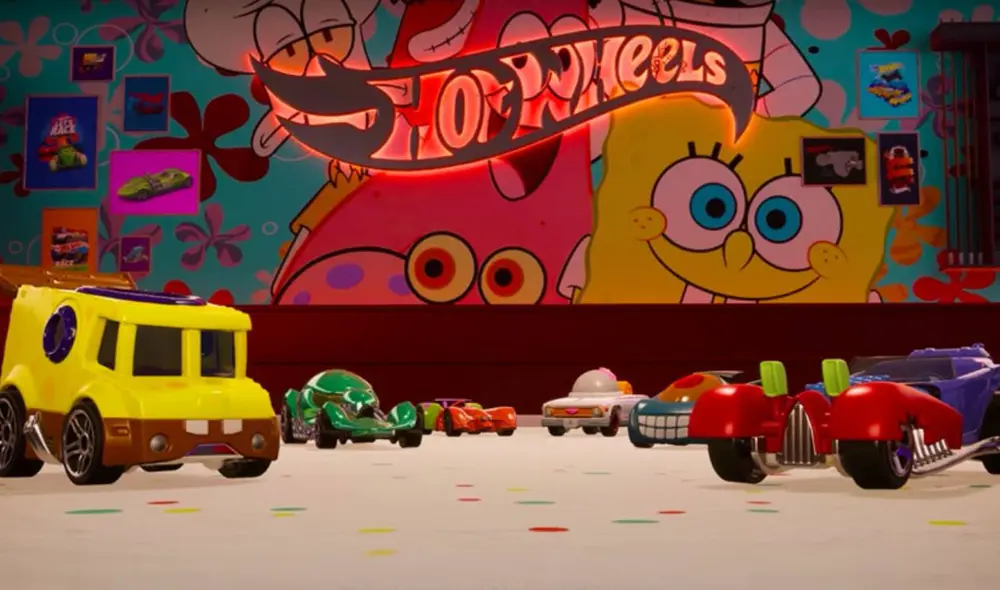 Calamardo, Patricio Estrella, Plankton y hasta Don Cangrejo se suman a la carrera. Foto: Milestone Team