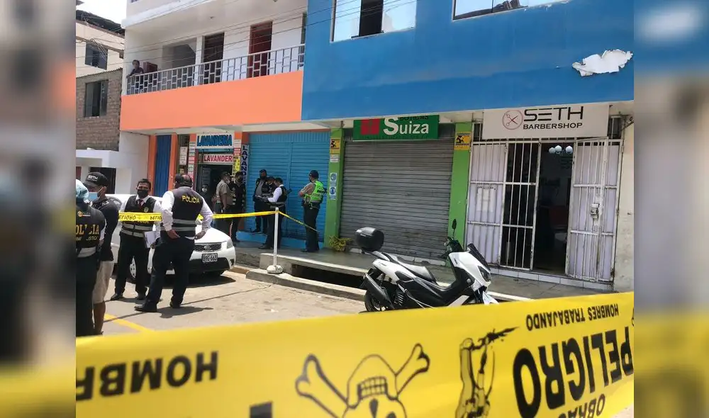 Joven llegó cadáver a la clínica. Foto: Gianella Aguirre / URPI-LR Joven llegó cadáver a la clínica. Foto: Gianella Aguirre / URPI-LR