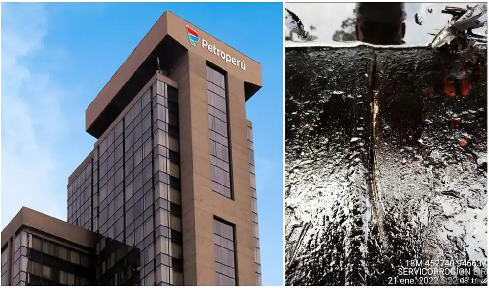 Funcionario de Petroperú aseguró que el crudo se mantiene en un canal de flotación. Foto: composición LR/Andina/Petroperú