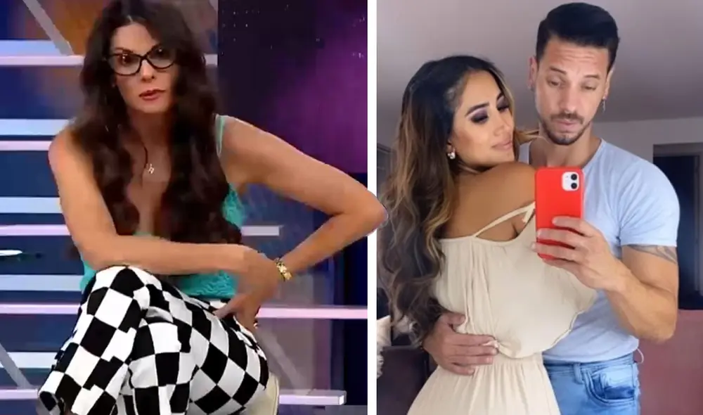 La conductora de América espectáculos aseguró que Melissa Paredes y Anthony Aranda están disfrutando su relación. Foto: captura de América TV La conductora de América espectáculos aseguró que Melissa Paredes y Anthony Aranda están disfrutando su relación. Foto: captura de América TV
