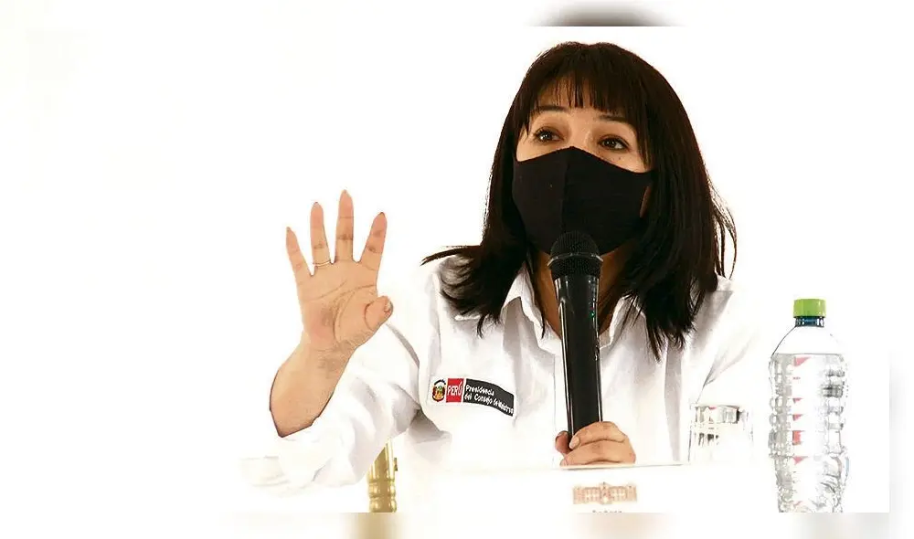 Mirtha Vásquez señala que para que Ejecutivo no hay duda sobre la responsabilidad de Repsol, pese a los descargos de la empresa.  Foto: PCM