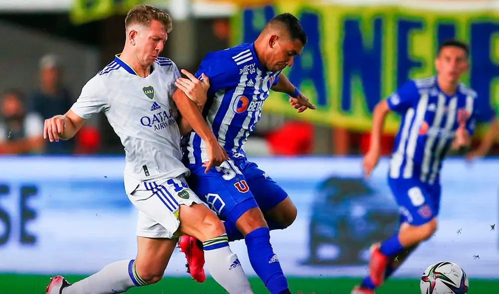 Universidad de Chile no pudo con Boca Juniors en la fecha final de la fase de grupos del Torneo de Verano 2022. Foto: Twitter Universidad de Chile no pudo con Boca Juniors en la fecha final de la fase de grupos del Torneo de Verano 2022. Foto: Twitter