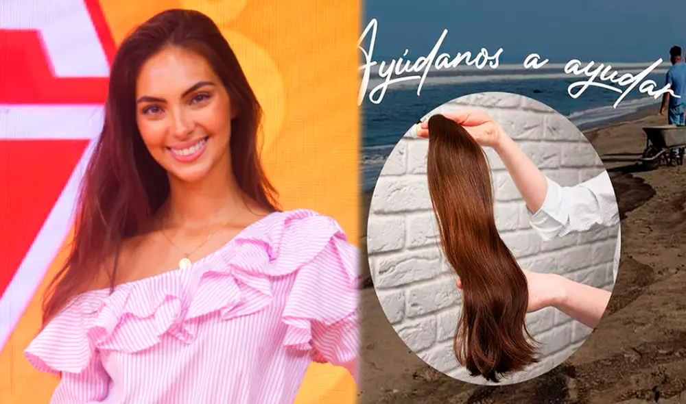 Natalie Vértiz se sumó a campaña para limpieza de playas. Foto: GLR / captura Instagram