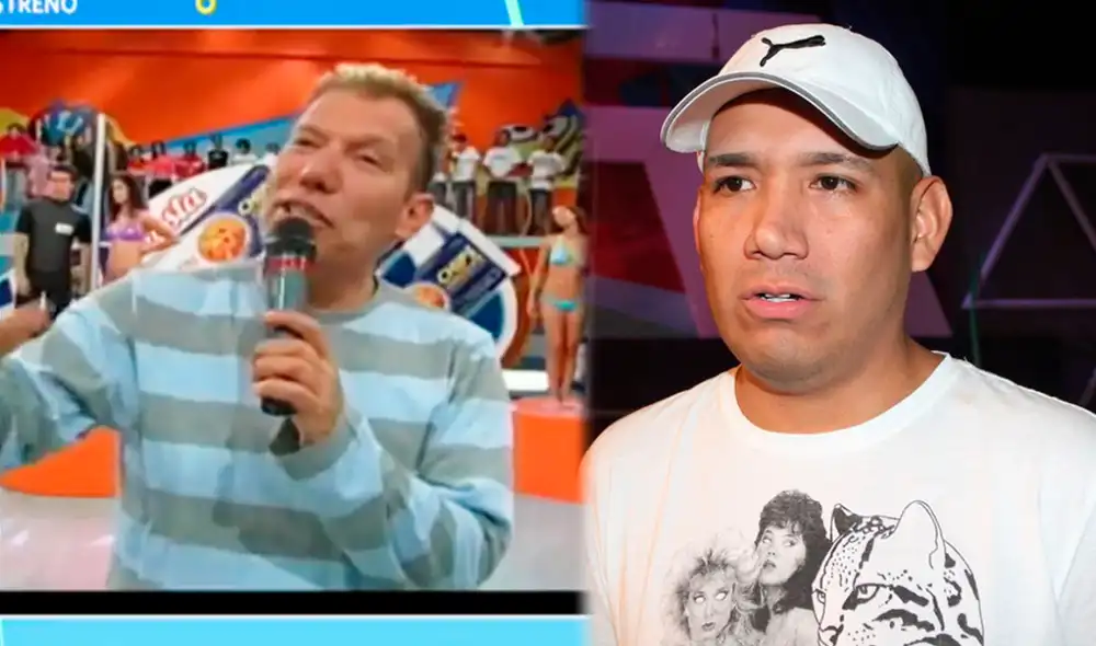 Peter Fajardo trabajaba en la versión antigua de Habacilar. Foto: captura América TV / GLR Peter Fajardo trabajaba en la versión antigua de Habacilar. Foto: captura América TV / GLR