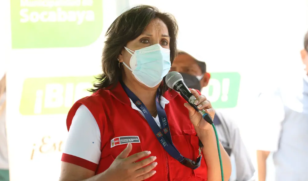 Dina Boluarte criticó a los parlametnarios de derecha. Foto: Midis / Video: La República