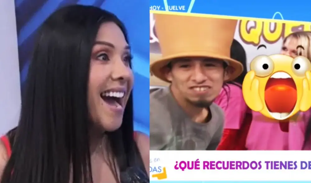 Tula Rodríguez emocionada por el próximo estreno de Esto es habacilar. Foto: composición/ captura de América TV Tula Rodríguez emocionada por el próximo estreno de Esto es habacilar. Foto: composición/ captura de América TV