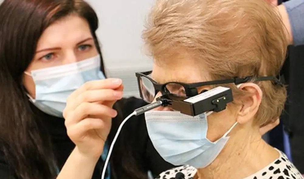 La mujer, madre de siete hijos y abuela de ocho nietos, ha sufrido de atrofia geográfica. Foto: EFE