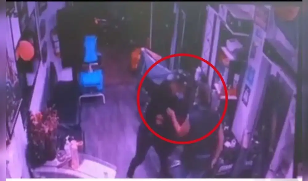 Agraviadas piden a la Policía identificar a los ladrones. Foto: captura de América noticias