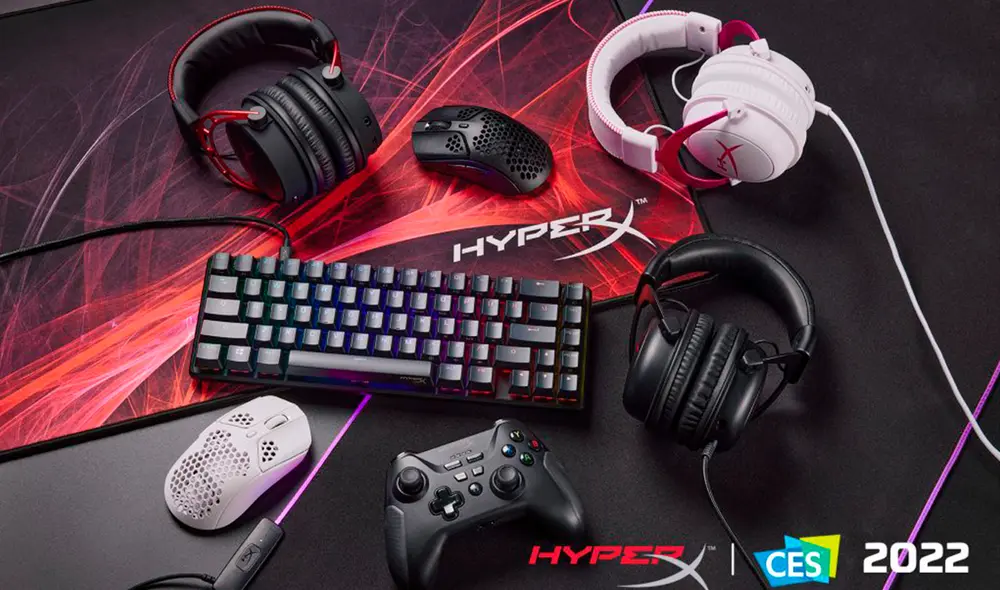 Presentaron periféricos especializados en gaming. Foto: HyperX