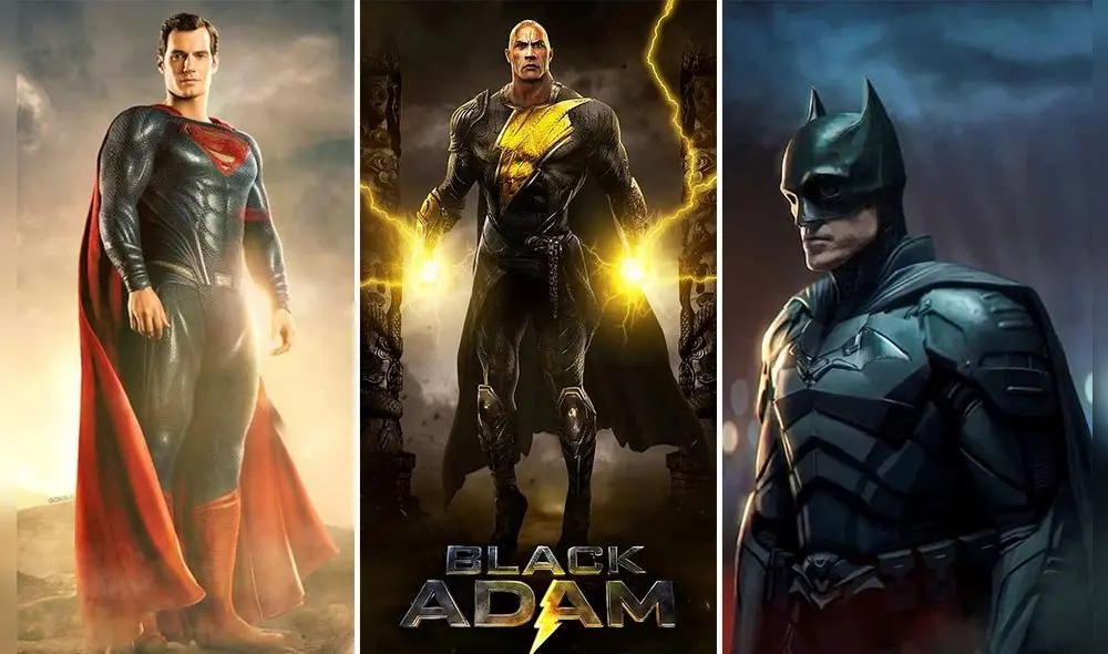 Dwayne Johnson da detalles de su personaje Black Adam y los compara a otros personajes de DC Comics. Foto: composición/Warner Bros. Pictures