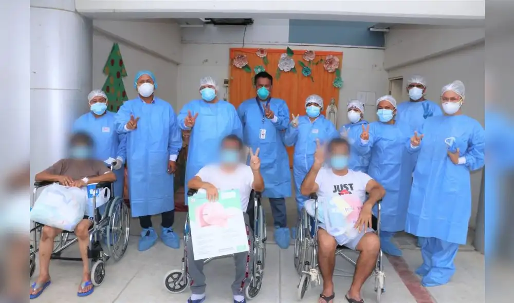 Personal médico mantiene el optimismo para salvar la vida a pacientes. Foto: Hospital Sullana