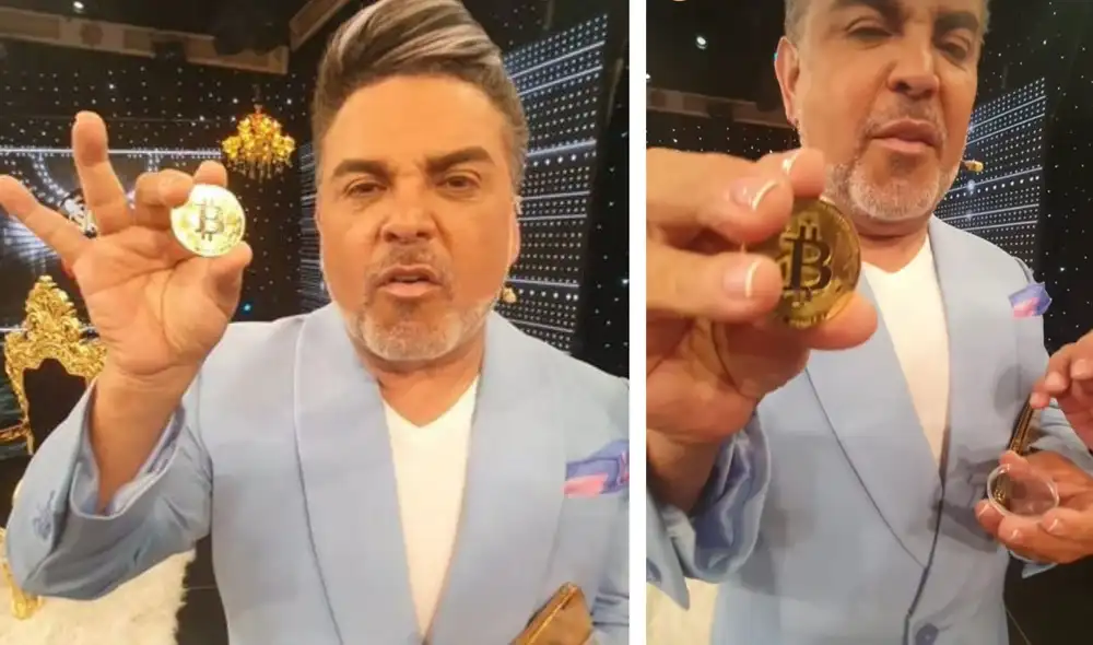 Andrés Hurtado aseguró que el bitcoin estaría valorizado en 44.000 dólares. Foto: captura de Andrés Hurtado/Instagram Andrés Hurtado aseguró que el bitcoin estaría valorizado en 44.000 dólares. Foto: captura de Andrés Hurtado/Instagram