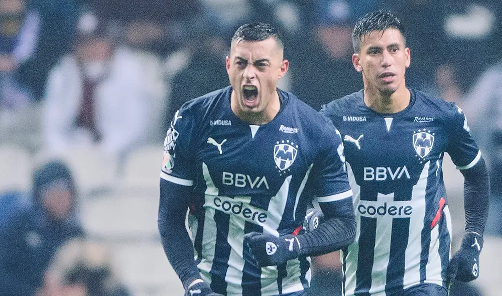 Rogelio Funes Mori inició el camino de la remontada de Monterrey. Foto: Twitter Rayados