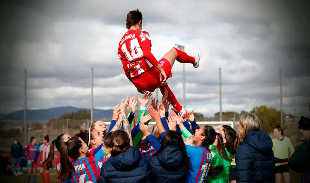 Virginia Torrecilla, un ejemplo de vida. Foto: composición/ RFEF femenino Twitter Virginia Torrecilla, un ejemplo de vida. Foto: composición/ RFEF femenino Twitter