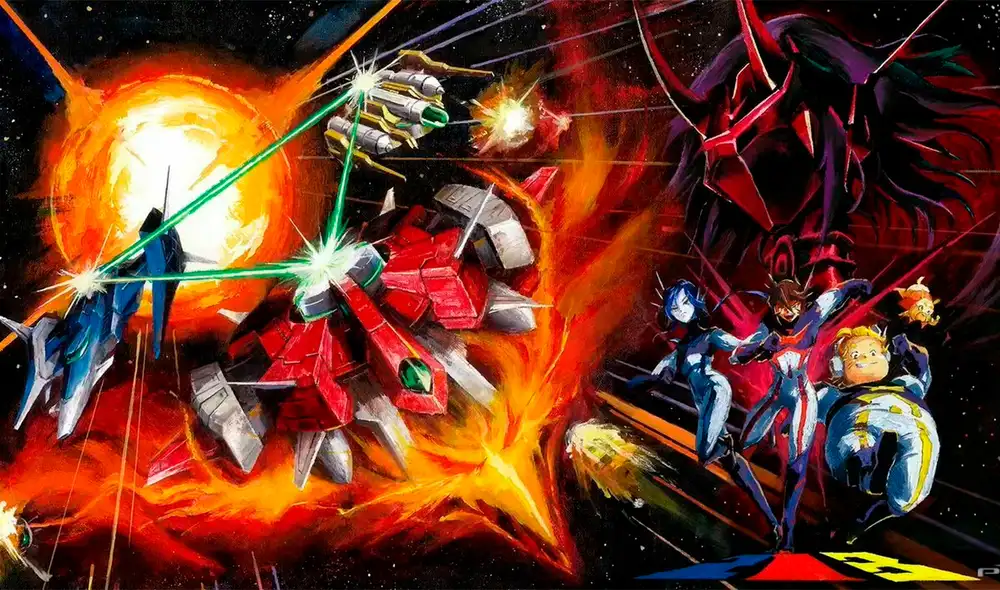 Es una secuela tardía de los clásicos shoot’em up arcade Moon Cresta y Terra Cresta. Foto: PlatinumGames Es una secuela tardía de los clásicos shoot’em up arcade Moon Cresta y Terra Cresta. Foto: PlatinumGames