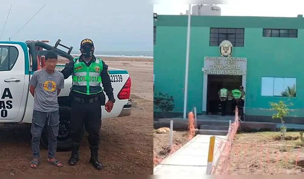 En las pertenencias de León Villegas, los agentes encontraron el equipo móvil de la menor por lo que fue trasladado a la comisaría de Pampa Inalámbrica. Foto: composición LR/PNP/LR En las pertenencias de León Villegas, los agentes encontraron el equipo móvil de la menor por lo que fue trasladado a la comisaría de Pampa Inalámbrica. Foto: composición LR/PNP/LR