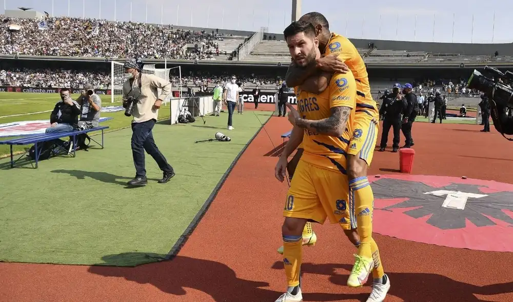 Tigres venció 2-1 al Pumas por la Liga MX. Foto: MedioTiempo.