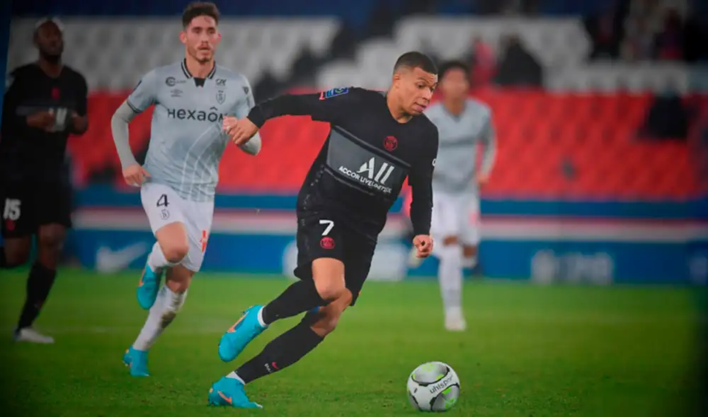 PSG se fue al descanso con el marcador 1-0 contra Reims. Foto: PSG