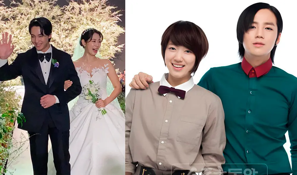 Park Shin Hye, ahora esposa de Choi Tae Joon, actuó con Jang Geun Suk hace 13 años. Foto: composición/Instagram/SBS