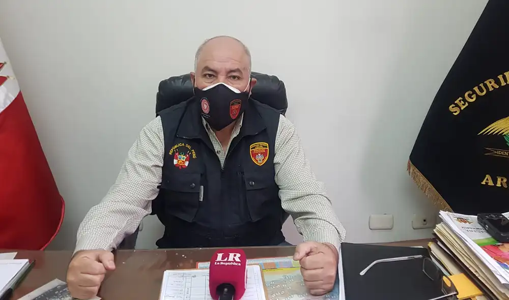 El funcionario Diego Chirinos dio su opinión acerca de los últimos crímenes suscitados en la ciudad. Foto: URPI/Alexis Choque El funcionario Diego Chirinos dio su opinión acerca de los últimos crímenes suscitados en la ciudad. Foto: URPI/Alexis Choque