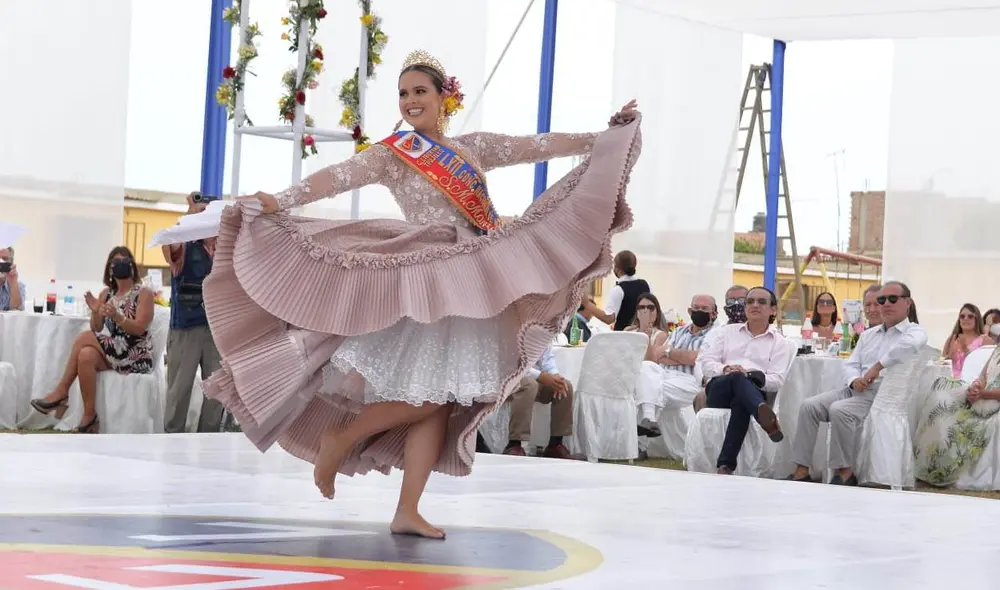 La bailarina coincide en que este concurso ayudará a la reactivación económica del turismo en La Libertad. Foto: Fernando Torres