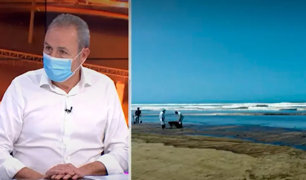 Pese a cuestionamientos, representante de Repsol aseguró que la empresa sí se está responsabilizando del desastre ambiental. Foto: Latina