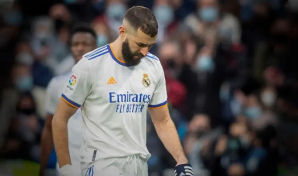 Karim Benzema no pudo anotar en el partido contra Elche. Foto: EFE