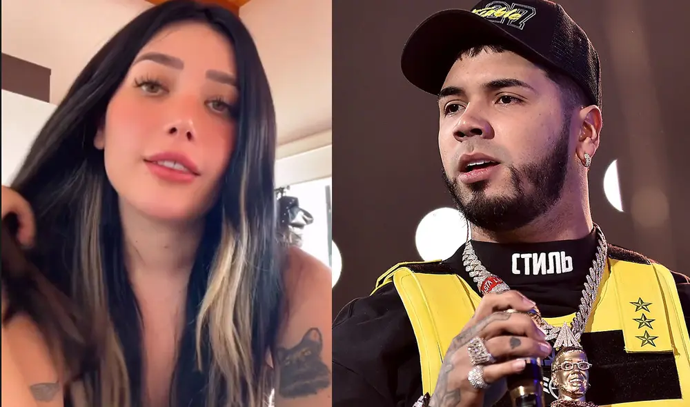 Brenda Zambrano afirmó que comenzó a seguir a Anuel AA desde que este estaba en la cárcel. Foto: Brenda Zambrano/Anuel AA/Instagram