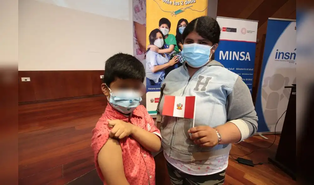 El primer grupo de niños que recibirá la vacuna contra la COVID-19 son aquellos que presentan comorbilidades e inmunosupresión.
Foto: Minsa El primer grupo de niños que recibirá la vacuna contra la COVID-19 son aquellos que presentan comorbilidades e inmunosupresión.
Foto: Minsa