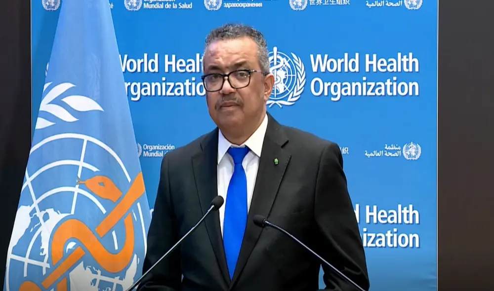 Tedros Adhanom Ghebreyesus aclaró que todavía pueden surgir nuevas variantes del coronavirus. Foto: captura de video de la OMS