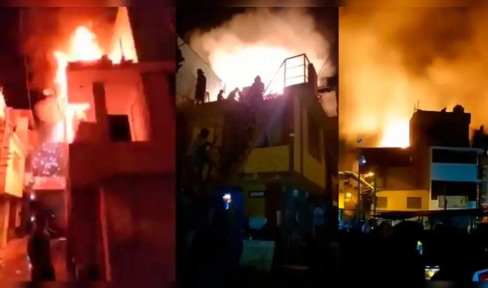 El fuego se observaba desde larga distancia y con el paso de los minutos, su intensidad incrementaba. Foto: composición LR/Entre Líneas/Juan Arutaype/Caraveli y sus Distritos El fuego se observaba desde larga distancia y con el paso de los minutos, su intensidad incrementaba. Foto: composición LR/Entre Líneas/Juan Arutaype/Caraveli y sus Distritos