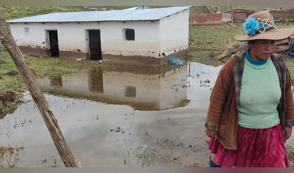 Los afectados reportaron la pérdida de cultivos de pastos mejorados, sembríos y la inundación de dos viviendas. Foto: PNP