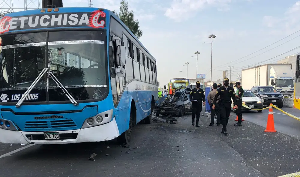 Accidente sucedió en horas de la madrugada del 24 de enero. Foto: URPI-LR Accidente sucedió en horas de la madrugada del 24 de enero. Foto: URPI-LR
